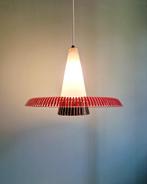 Glazen hanglamp uit het midden van de eeuw, jaren 50-60, Gebruikt, ..., Ophalen of Verzenden, Glas