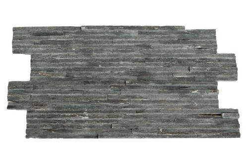 Steenstrips natuursteen "Grey Slate" 60 x 15 cm, Bricolage & Construction, Plaques & Panneaux, Neuf, Autres matériaux, 20 à 50 mm