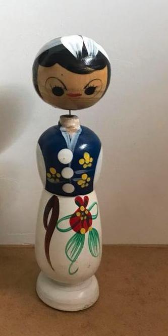 Koreaans bruiloftpopje uit de 60’s, Antiek en Kunst, Kunst | Designobjecten, Ophalen of Verzenden