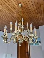 goudkleurige luster, Huis en Inrichting, Lampen | Kroonluchters, Ophalen