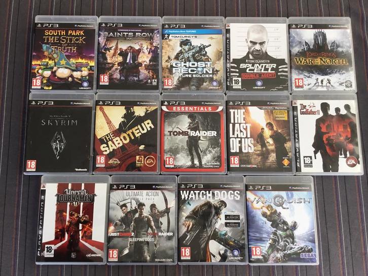 PS3 games, Games en Spelcomputers, Games | Sony PlayStation 3, Vanaf 18 jaar, Ophalen of Verzenden
