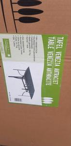 Nieuwe tuintafels in verpakking voor 100 euro het stuk, Ophalen, Nieuw