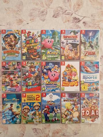 Verschillende Switch games te koop., Enlèvement, Comme neuf