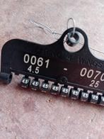 Ringenmaat 4,5mm en 3,5mm en 2mm