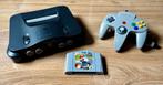 Nintendo 64 + Mario Kart 64 (N64), Games en Spelcomputers, Ophalen of Verzenden, Zo goed als nieuw, Met 1 controller, Met games