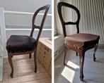 2 houten stoelen stijl thonet (retro / brocante / vintage), Huis en Inrichting, Ophalen, Gebruikt, Twee, Bruin