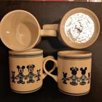 Koffiemokken Donaldson ( 4 stuks), Huis en Inrichting, Keuken | Servies, Ophalen, Zo goed als nieuw, Overige stijlen, Kop(pen) en/of Schotel(s)