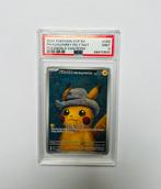 Pikachu with Grey felt hat ( Van Gogh) PSA 9 MINT, Hobby en Vrije tijd, Ophalen, Nieuw