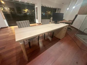 Bureau IKEA LAGKAPTEN/ALEX sur mesure quasi neuf !! A vendre, Enlèvement, Comme neuf, Bureau