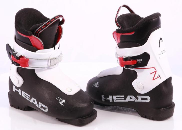 Chaussures de ski 28.5 29 EU HEAD Z1 pour enfants, noir, Sports & Fitness, Ski & Ski de fond, Utilisé, Skis, Head, Carving, Enlèvement ou Envoi