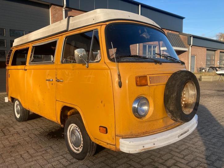 Volkswagen T2B Westfalia 1976, Auto's, Oldtimers, Bedrijf, Te koop, Volkswagen, Benzine, Overige carrosserie, 3 deurs, Handgeschakeld
