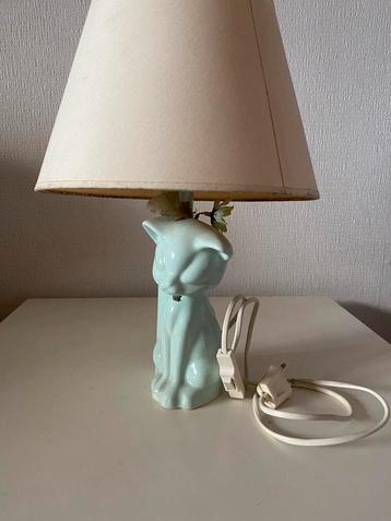 Superbe lampe de table/chevet avec figurine neuve, Enlèvement, Comme neuf