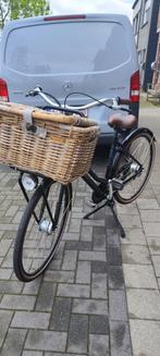 Gazelle Miss Grace – met rieten Basil-mandje, Fietsen en Brommers, Fietsen | Dames | Damesfietsen, Ophalen, Zo goed als nieuw