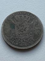 België 2 Francs 1867 Leopold II, Postzegels en Munten, Ophalen of Verzenden