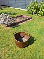 Grote koperen ketel met een diameter van 45 cm, Ophalen, Koper