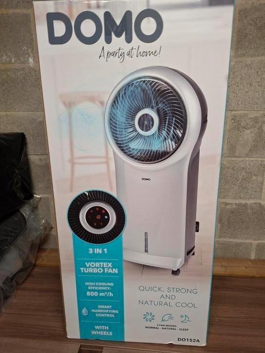 Refroidisseur d'air avec cubes de congélation inclus, Electroménager, Ventilateurs, Comme neuf, Enlèvement