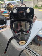 Alpine motorhelm plus bril., Ophalen of Verzenden, Gebruikt, Medium