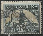 Zuid-Afrika 1933 - Yvert 77 - Goudmijn (ST), Timbres & Monnaies, Timbres | Afrique, Affranchi, Envoi, Afrique du Sud