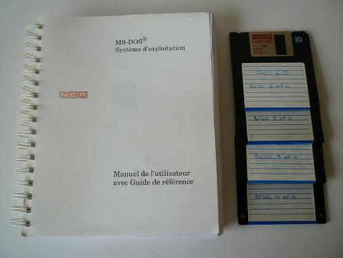 DOS 6.22 software + handleiding, Computers en Software, Besturingssoftware, Zo goed als nieuw, Ophalen of Verzenden