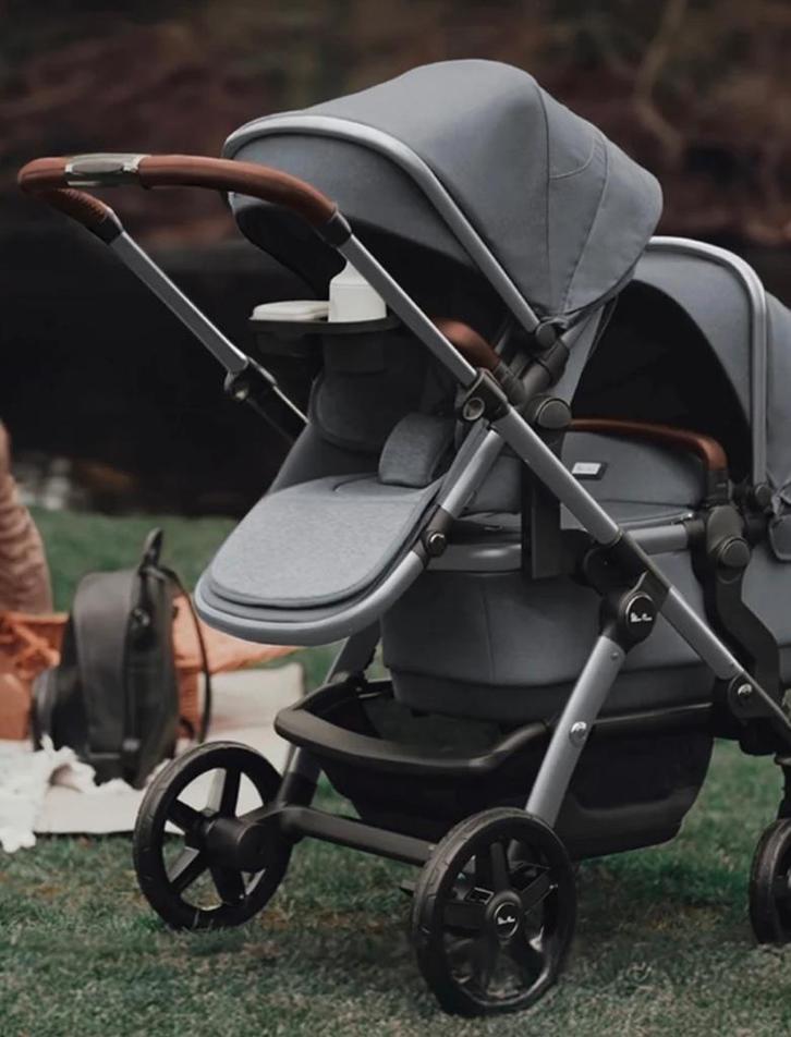 Silver cross wave 3, Kinderen en Baby's, Kinderwagens en Combinaties, Zo goed als nieuw, Kinderwagen, Duowagen, Ophalen