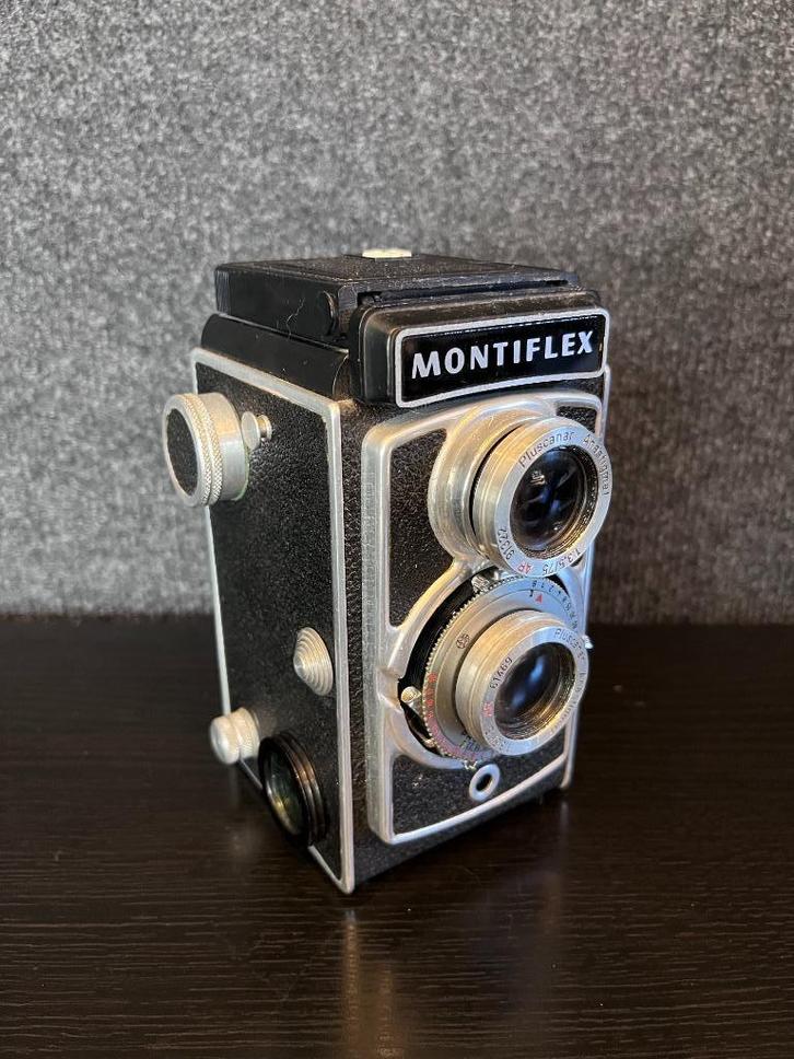 Montiflex TLR analoge camera, Audio, Tv en Foto, Fotocamera's Analoog, Gebruikt, Spiegelreflex, Overige Merken, Ophalen