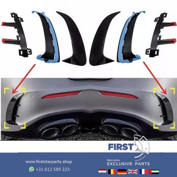 W177 A KLASSE ACHTERBUMPER SPOILER SET LINKS RECHTS SPLITTER beschikbaar voor biedingen