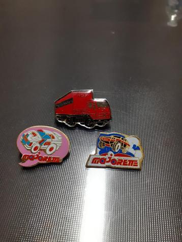 Vintage pins Majorette en Mercedes truck