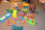 dorah duplo blokken speeltuin en schooltje, Kinderen en Baby's, Ophalen of Verzenden, Gebruikt, Complete set, Duplo