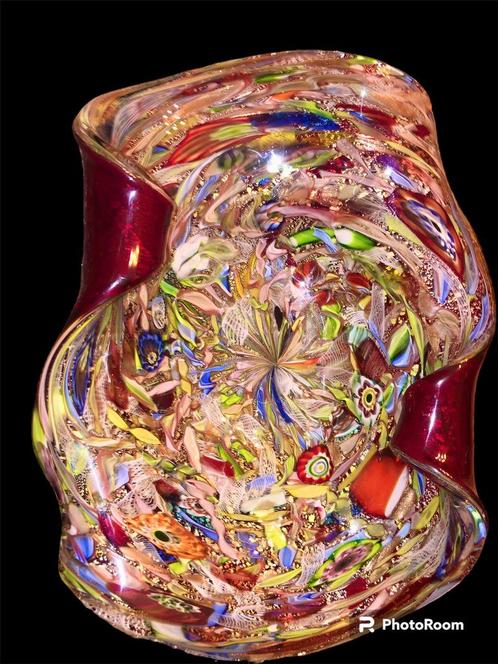 Grand vide poche Dino Martens de Murano, Antiek en Kunst, Antiek | Glaswerk en Kristal