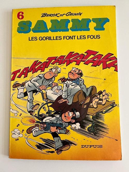 BD Sammy Les gorilles font les fous, Boeken, Stripverhalen, Gelezen, Eén stripboek, Ophalen of Verzenden