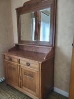Massief eikenhouten dressoir, Antiek en Kunst, Ophalen