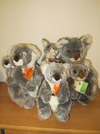 5 Knuffels - WWF: 4 koalaberen + 1 kangoeroe - knuffelberen, Nieuw, Overige typen, Ophalen of Verzenden