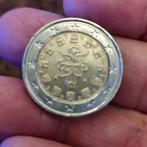 La carte 2 euros 2002 Portugal All Stars présente des erreur, Ophalen of Verzenden, Portugal, 2 euro