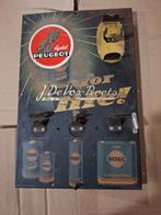 Reclameplaat berec batterij  Peugeot Cycles, Verzamelen, Merken en Reclamevoorwerpen, Ophalen of Verzenden, Reclamebord