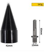 Houtsplitter - 42mm - Houtsplijter - Houtklover -, Ophalen, Nieuw