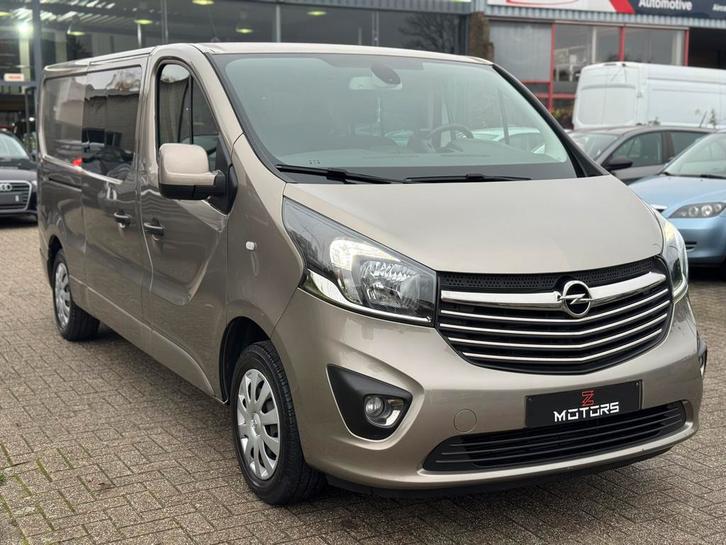 Opel Vivaro // Dubbel-cabine // Biturbo diesel, Auto's, Bestelwagens en Lichte vracht, Bedrijf, Te koop, Opel, Diesel, Euro 6