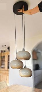 Vintage Mushroom Herda Hanglamp Jaren 60/70, Ophalen, Zo goed als nieuw, Kunststof