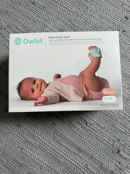 Owlet SmartSock, Kinderen en Baby's, Babyfoons, Gebruikt, 250 meter of meer, Digitaal, Ophalen
