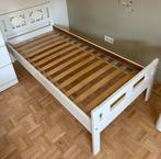 IKEA Kritter Peuterbed met lattenbodem, wit, 70x160 cm, Ophalen, Gebruikt, 70 tot 85 cm, 140 tot 160 cm
