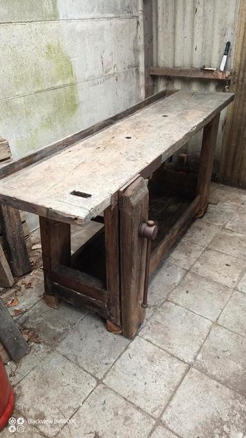 Ancien établi, Enlèvement, Utilisé, Étau