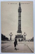 Carte postale 1920 Bruxelles Colonne du Congrès animée, Enlèvement ou Envoi, 1920 à 1940, Non affranchie, Bruxelles (Capitale)