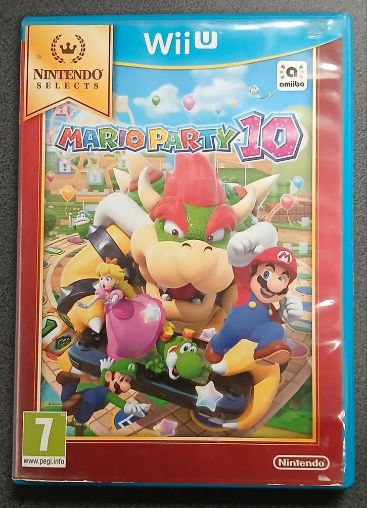 Mario Party 10 - Nintendo Wii-U 15€, Games en Spelcomputers, Games | Nintendo Wii U, Gebruikt, Overige genres, Vanaf 3 jaar, Ophalen of Verzenden