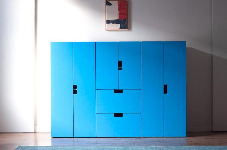 Kinderkleerkast van IKEA, Kinderen en Baby's, Kinderkamer | Commodes en Kasten, Zo goed als nieuw, Kast, 105 cm of meer, Minder dan 75 cm