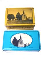 Gents Huis - Jan van Gent - set van 2 koekjesblikken, Enlèvement ou Envoi, Comme neuf, Biscuits, Autres marques