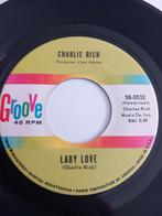CHARLIE RICH. LADY LOVE . POPCORN USA 45T, Enlèvement ou Envoi, Comme neuf