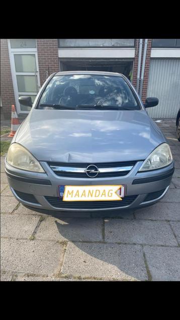 Opel corsa, Auto's, Opel, 4 deurs, Stof, Handgeschakeld, Grijs