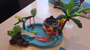 Playmobil 70611 - Family Fun - Kinderzwembad met glijbaan beschikbaar voor biedingen