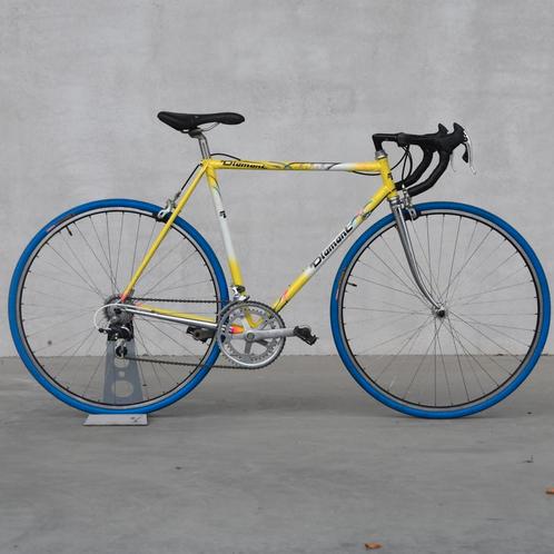 Retro koersfiets diamant, Fietsen en Brommers, Fietsen | Racefietsen, Zo goed als nieuw, Ophalen