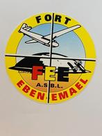 Sticker Fort Eben Emael FEE asbl, Overige soorten, Overige typen, Ophalen of Verzenden