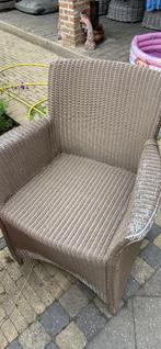 4 tuinstoelen, Ophalen, Gebruikt, Rotan